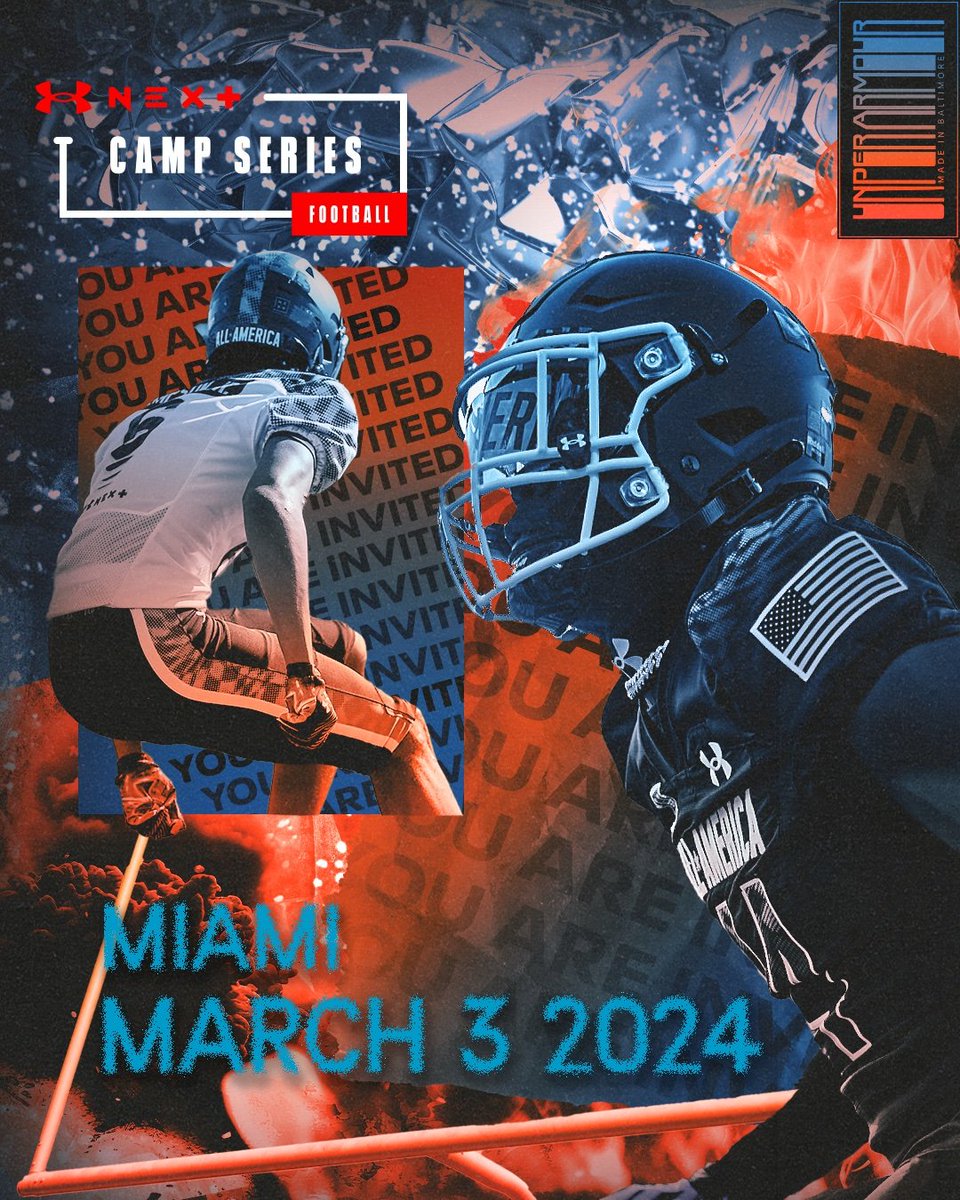 Beyond Blessed to be invited to the All American camp @TheUCReport @JerryRecruiting @DemetricDWarren @CraigHaubert @TomLuginbill @STARSMP1