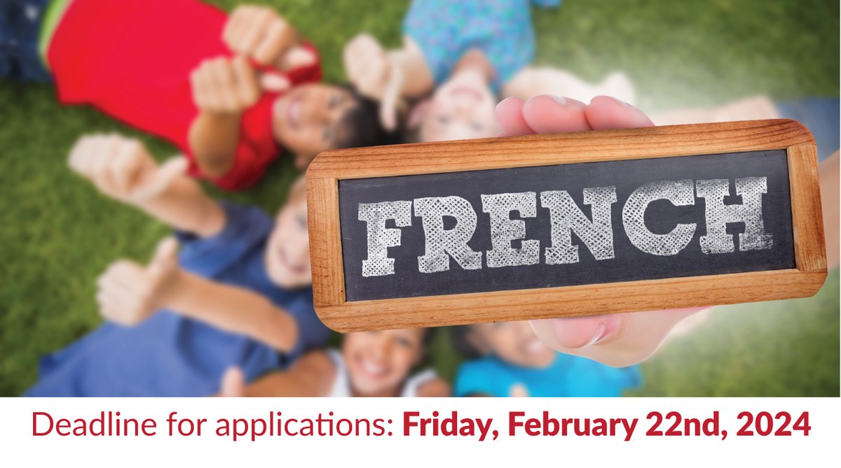 Optional French Programs Registration is now open for the 2024-25 school year.
The Optional French Programs is for students who wish to spend more time learning in French at school. Learn more and register at: ccrce.ca/programs_learn…