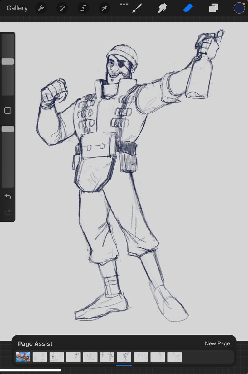 Queddajaw's tweet photo. Imagine he is holding a sword :) #tf2demo https://t.co/IM1wbLiTjl