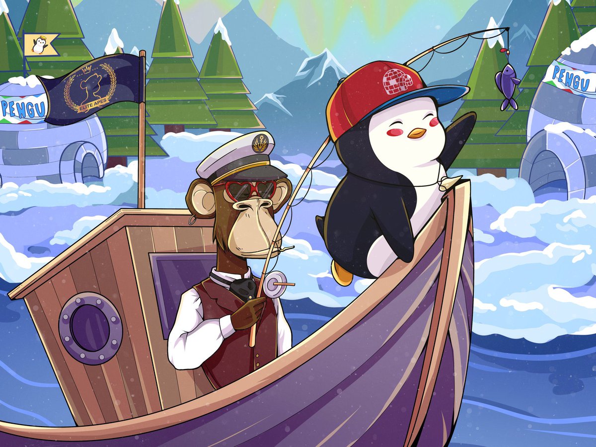 🇭🇰 Pudgy John🐧 (@pudgyjohn) on Twitter photo Amidst the buzz about <a href="/pudgypenguins/">Pudgy Penguins</a> Flip <a href="/BoredApeYC/">Bored Ape Yacht Club 🍌</a>, let's not forget our humble origins as penguins. 🐧
We're not here to flip or outshine anyone; we value 𝐅𝐫𝐢𝐞𝐧𝐝𝐬𝐡𝐢𝐩. Apes and penguins can be allies!
🔥Nft community together strong. Let’s win, TOGETHER!!🔥 Amidst the buzz about <a href="/pudgypenguins/">Pudgy Penguins</a> Flip <a href="/BoredApeYC/">Bored Ape Yacht Club 🍌</a>, let's not forget our humble origins as penguins. 🐧
We're not here to flip or outshine anyone; we value 𝐅𝐫𝐢𝐞𝐧𝐝𝐬𝐡𝐢𝐩. Apes and penguins can be allies!
🔥Nft community together strong. Let’s win, TOGETHER!!🔥