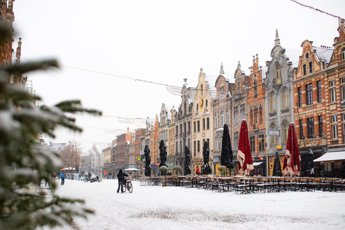 #Mechelen in de sneeuw ❄️