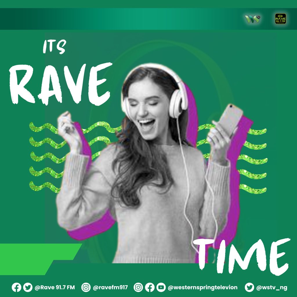 WStv_NG's tweet image. "TGIF: Let's turn the office into a dance floor! 🕺💃 Unleash your weekend RAVE on, tune in to the beats at RAVE 91.7 FM, and groove through the weekend programs on WSTV. 🎶✨ #TGIFRave #WeekendGroove" "#FriYayFiesta #DanceTillDawn #TGIFVibes #RaveModeOn #WeekendBeats #PartyOnAir