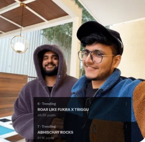 Triggered_OFC's tweet photo. POWER OF LASSAN GANG AND PANDA GANG

ABHISCHAY ROCKS
ROAR LIKE FUKRA X TRIGGU https://t.co/lTQedulXO0