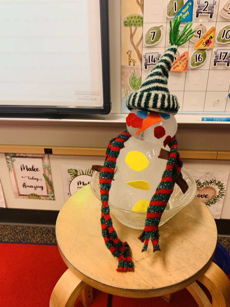 The winter storm didn’t stop Mrs. Prince Kindergarteners from learning. Ending our Procedural Unit on Snowmen w/ some real world experiences &amp; home/school connections. <a href="/MoralesElem/">Felix Morales Elementary</a> <a href="/pisdesela/">PISD Elementary Language Arts & Reading</a> Pt.1