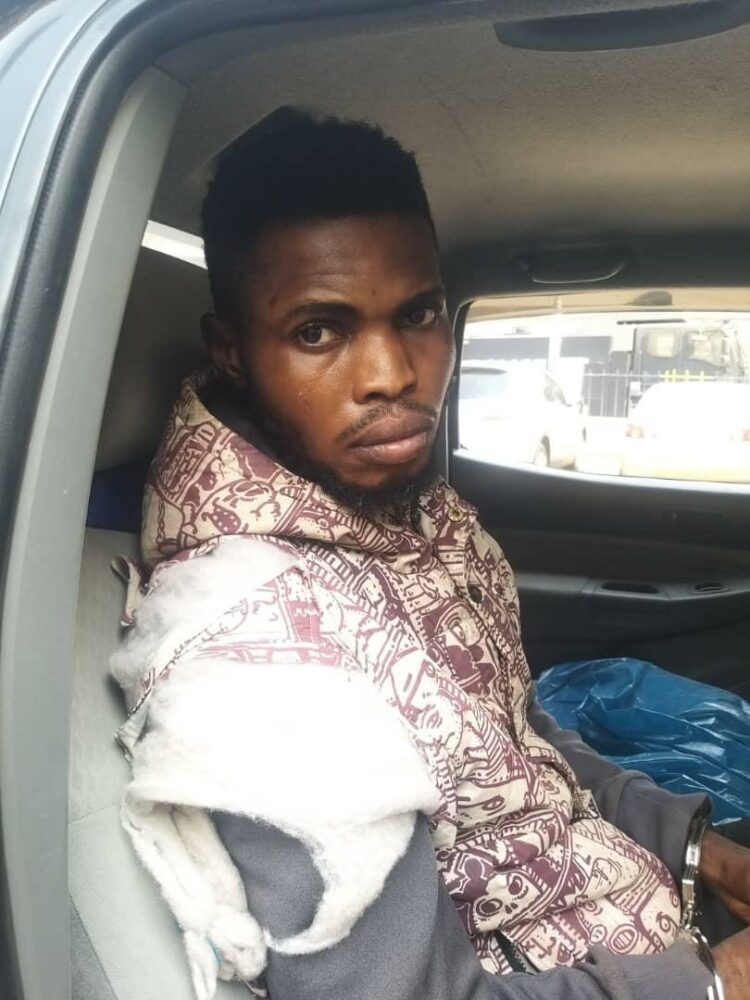 yabaleftonline's tweet photo. BREAKING: Notorious Abuja Kidnapper, Chinaza Phillip arrested by police. https://t.co/vTrBbDtZEV