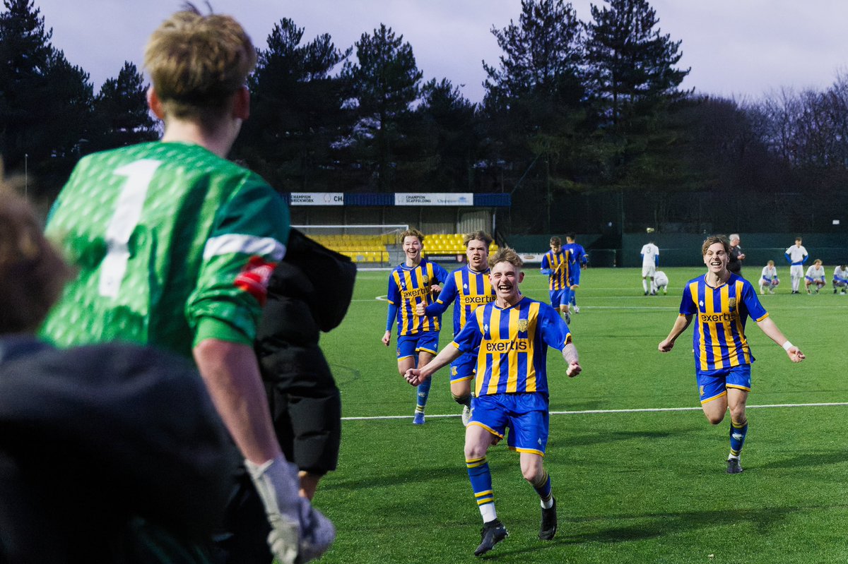btfc_academy's tweet photo. Today’s game finished 2-2 against a good @EMCAcademy.

The game went to penalties and Basingstoke came out on top with a 4-2 win. Two great saves by Kian ⚽️

Goals by 
@MaxWillardd x2 https://t.co/67tJOrOkcA