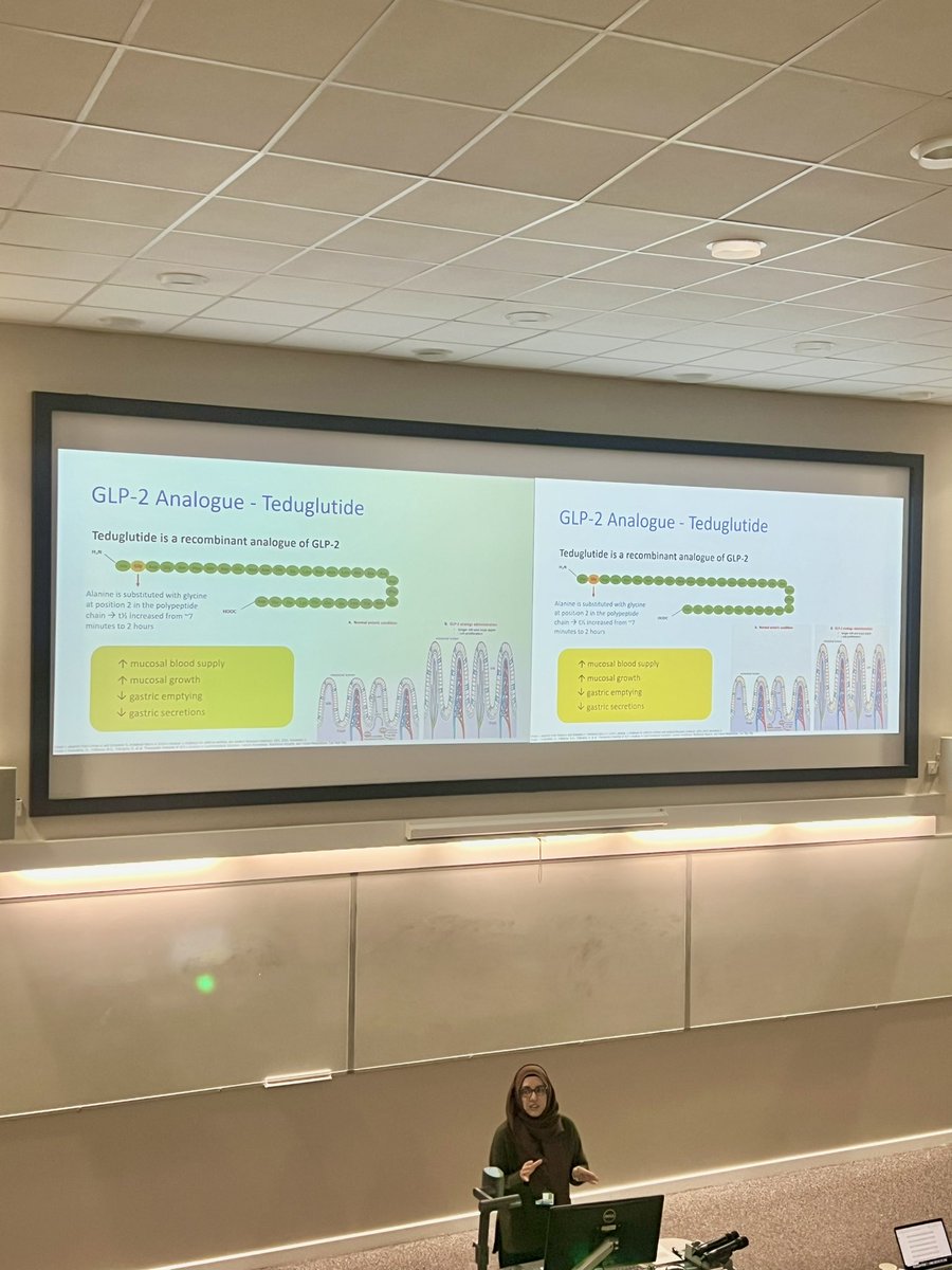 LauraAndrews78's tweet photo. Role of Teduglutide in accelerating bowel adaptation in IF #BartsIntestinalFailure @NHSBartsHealth https://t.co/RsUqVOq2q8
