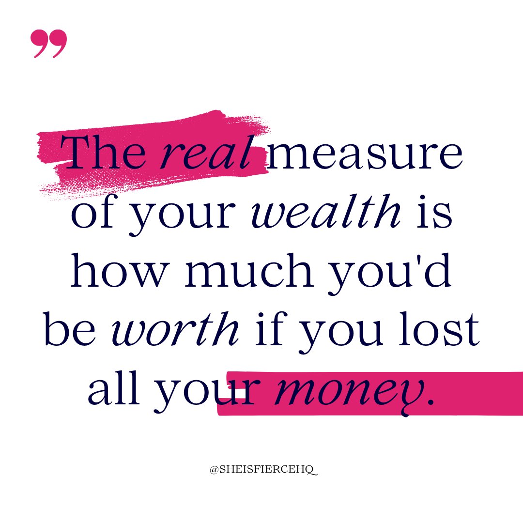SheIsFierceHQ's tweet photo. True wealth goes beyond money. It's found in the richness of your character, relationships, and impact. Nurture your inner wealth and let it shine! Embrace what truly matters and watch your world transform. 💕
#SheIsFierce #TrueWealth #EmbraceYourRiches https://t.co/x8BWNzW8vq
