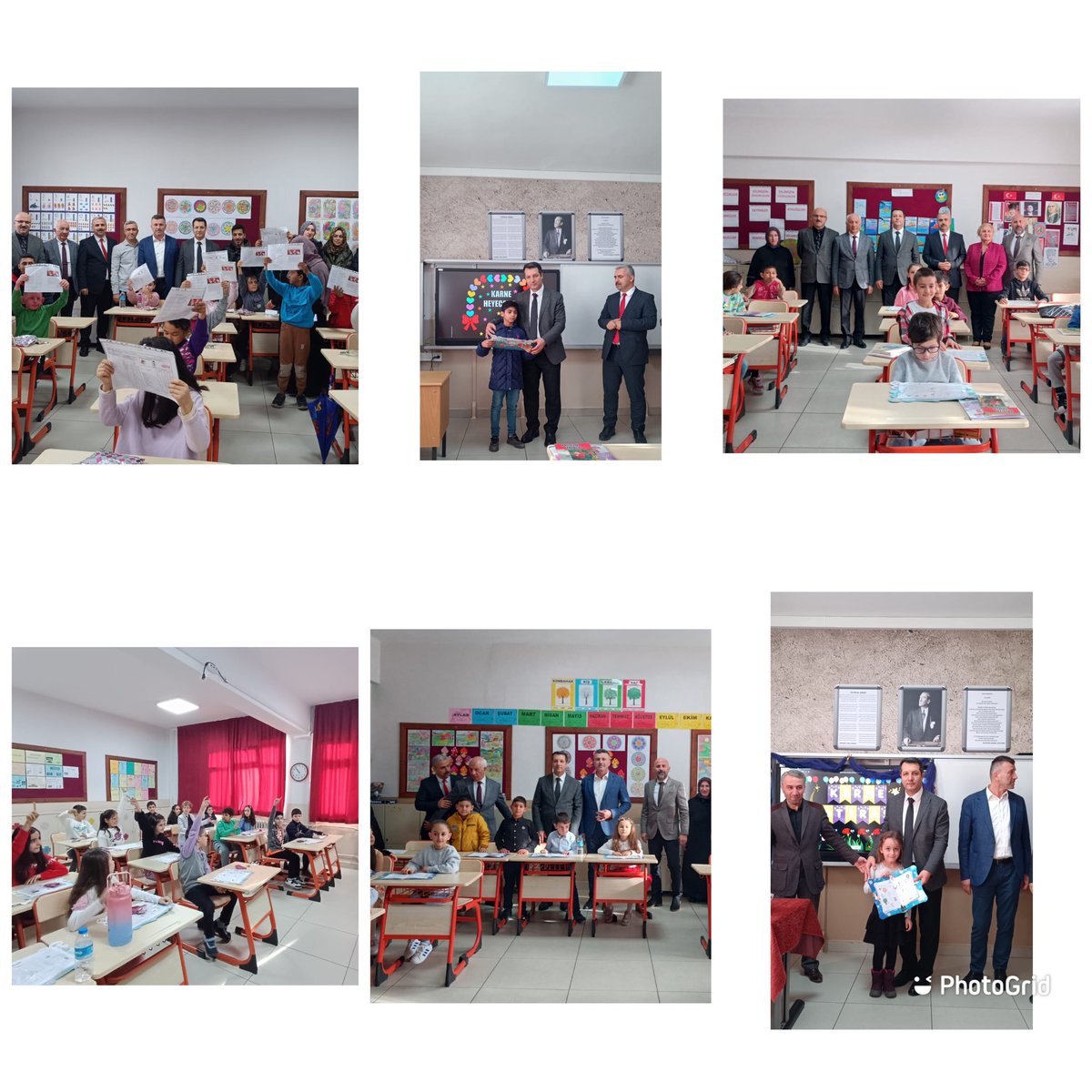 SapancaKaymakam's tweet photo. Kaymakamımız Sayın Abdurrezzak Canpolat, Belediye Başkanımız Sayın Özcan Özen ve İlçe Milli Eğitim  Müdürümüz Sayın Serkan Korkmaz ile birlikte Gazipaşa İlkokulunda öğrencilerimizin karne heyecanına ortak oldu.@Rcanpolat https://t.co/bVb8hLmASr