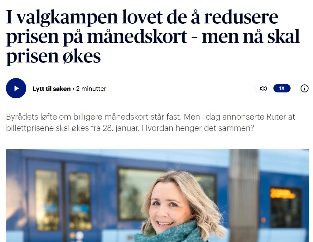 Hvordan henger dette sammen, spør <a href="/Aftenposten/">Aftenposten</a>. Tja, svaret er vel at noen politikere ikke holder det de lover. Igjen. Bare trist, dette. Og så kommer de med luftige bortforklaringer. Selvsagt.
