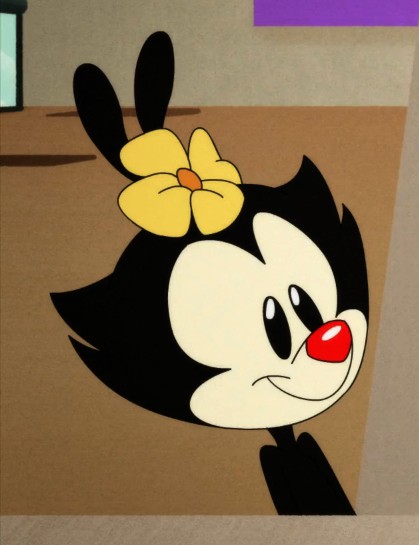 Happy #DotFriday! So, here's the pics of #DotWarner from the #Animaniacs Reboot episode, The Warners are Present.