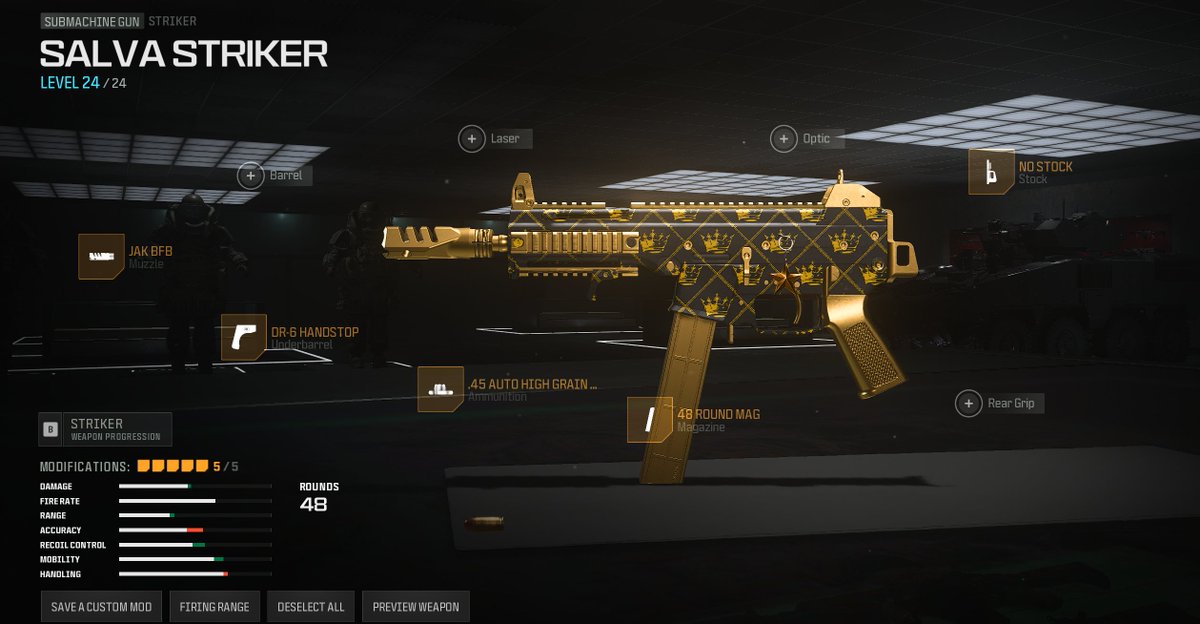 Here's the UPDATED SMG META for Warzone 3, Szn One 😈   

The only four guns you should be using after Patch...  
• HMR 9 
• Striker 9  
• WSP Swarm  
• Striker