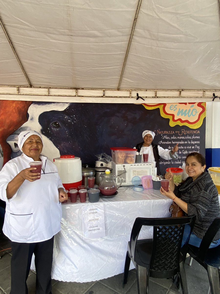 MelanyFreire237's tweet photo. Hoy en Av.Amazonas y Pereira visitando y degustando excelentes emprendimientos. Gracias @MunicipioQuito @zonalesquito @ZonalEspejo #emprendimiento #emprendedores #Quito #municipiodequito https://t.co/Mdm7nyGT2t