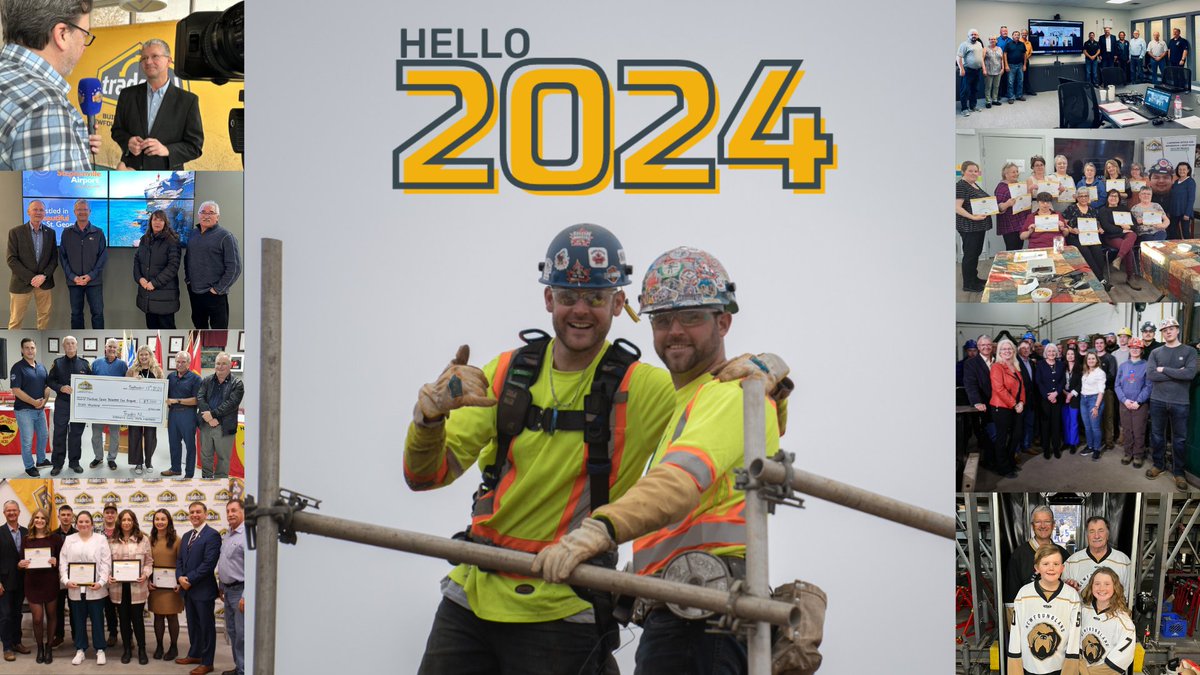 We are looking forward to this new year and thrilled to work with our partners towards a safe and prosperous 2024. Check out our first #LinkedIn article!

📰:linkedin.com/feed/update/ur…

#BuildTogether #BuildingTrades #SkilledTrades #2024Construction