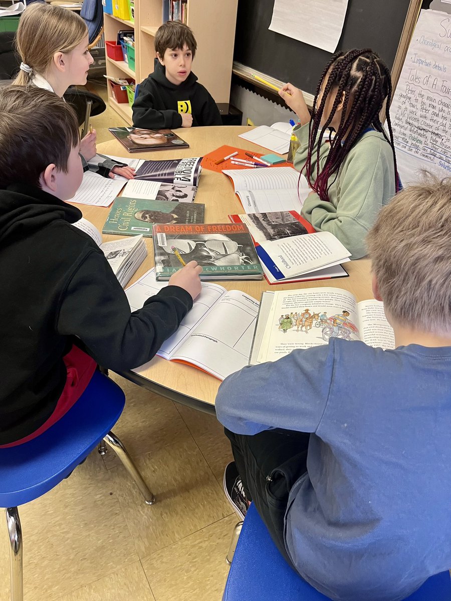 Inquiry stations to kick off learning about the civil rights movement. Ss rotated skimming books, looking at pictures, listening to music from the of the movement, and observing a timeline to spark questions and ideas <a href="/UpAtLincolnOP/">Lincoln Elementary D97</a>