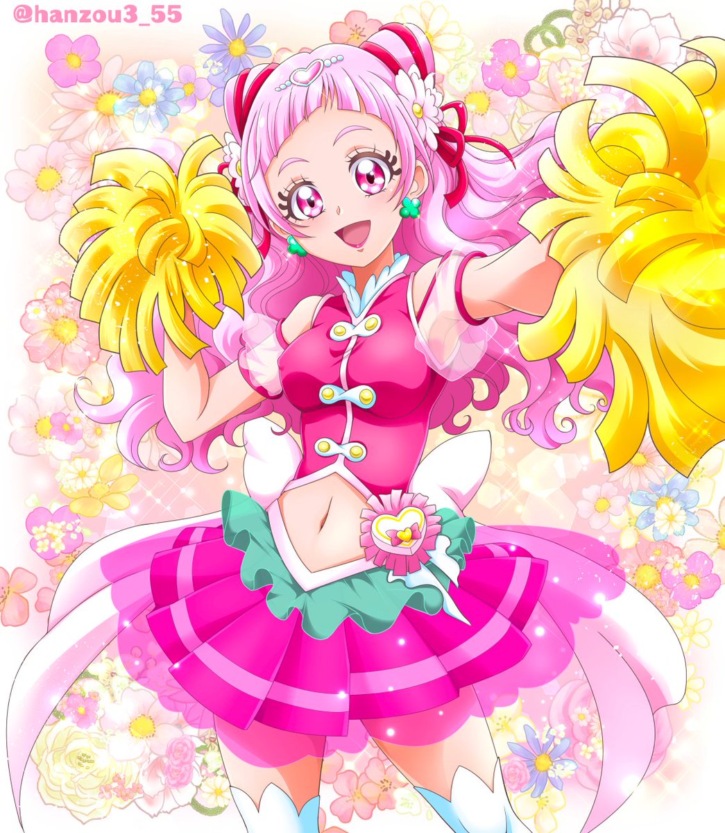 「はなちゃんお誕生日おめでとう〜(≧∀≦) とりあえず過去絵でお祝いです #野乃は」|半蔵のイラスト