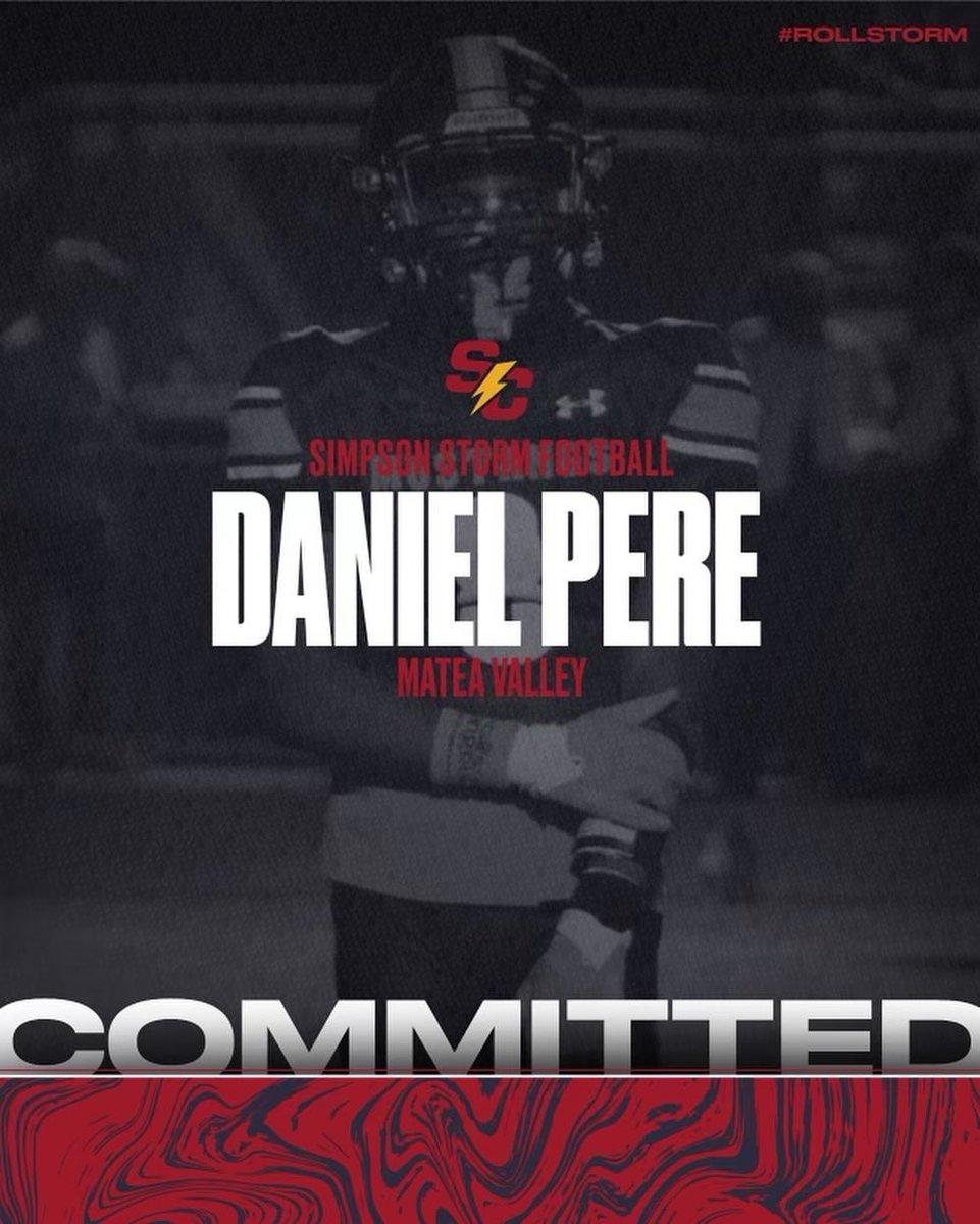 DanielTpere's tweet image. I am excited to say I am committed to Simpson College for football &amp;amp; track, where I will major in Graphic Designing, thank you @CoachARoberts for giving me the opportunity. #RollStorm⚡️🌩️ @scstormfootball @SimpsonXCTF @MeteaAthletics @MeteaFootball @MVMensXCTF @meteavalley