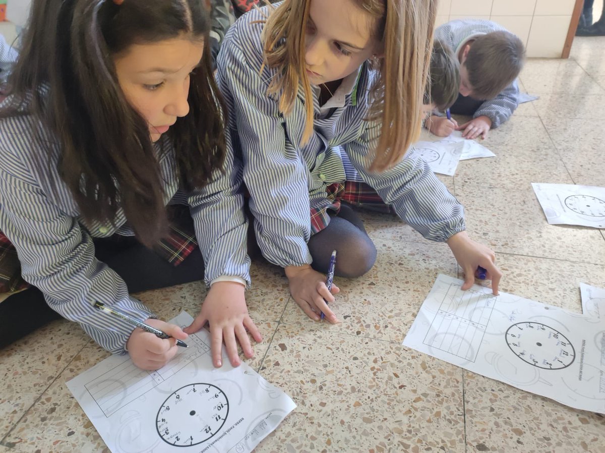 manyanetblanes's tweet image. A #3rEP repassem els continguts treballats al Projecte de Medi Social fent un rellotge de cites! ⏰📝 #josocmanyanet #blanes #juntsiambesperança #manyanet