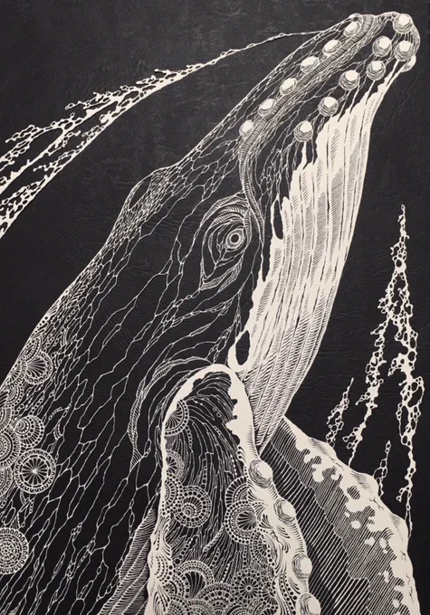 すごいタグがありました!#正直に言いますフォローしてほしいです#切り絵 