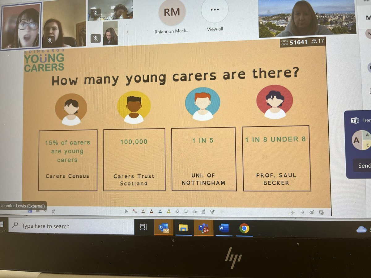 A great session today for probationers from <a href="/EYCP/">Edinburgh Young Carers</a> Definitely food for thought and helpful to know how to support. #youngcarers #caring #wesupport #schools <a href="/Edinburgh_CC/">The City of Edinburgh Council</a>