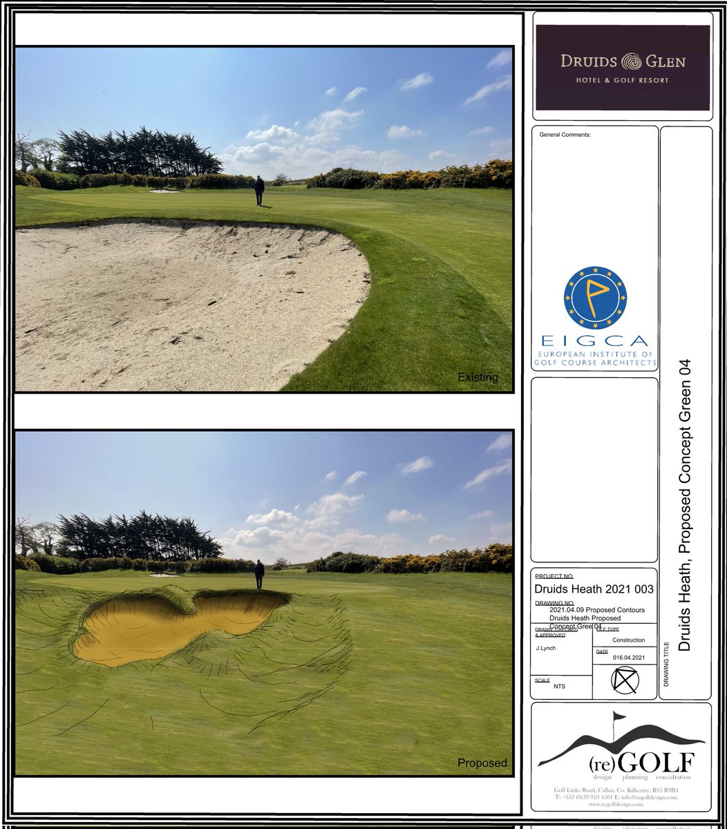 Site visit to Druids Heath during the week, sometimes it takes a little time & patience for certain grass swards to mature to original design intent. @Bradshaw1J @Pjbrady5 @DARGolf_ @TurfgrassC @MarcusDoyle67 @druidsglen