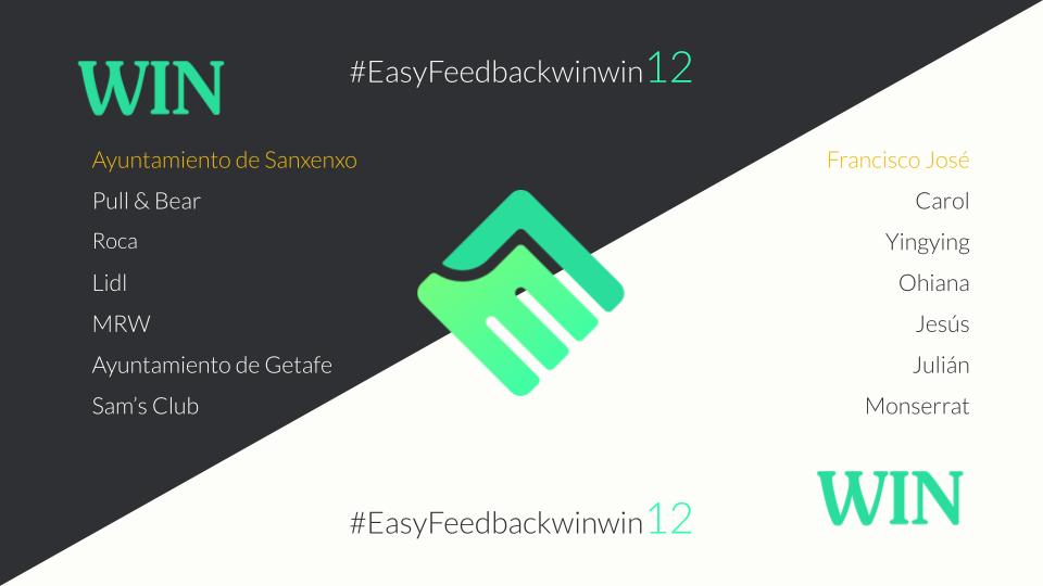 We just published WinWin 11 &amp; 12  articles, in which we share stories and experiences of our easyfeedback.com users:  

business.easyfeedback.com/en/easyfeedbac… business.easyfeedback.com/en/easyfeedbac…