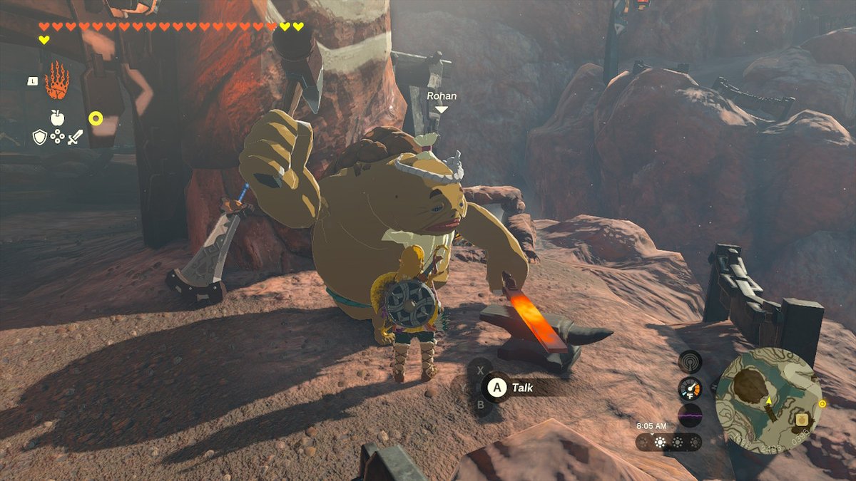 Rohan_Ramdas's tweet image. My name was used on a Goron character in this Nintendo game!  #TearsOfTheKingdom #Zelda #NintendoSwitch