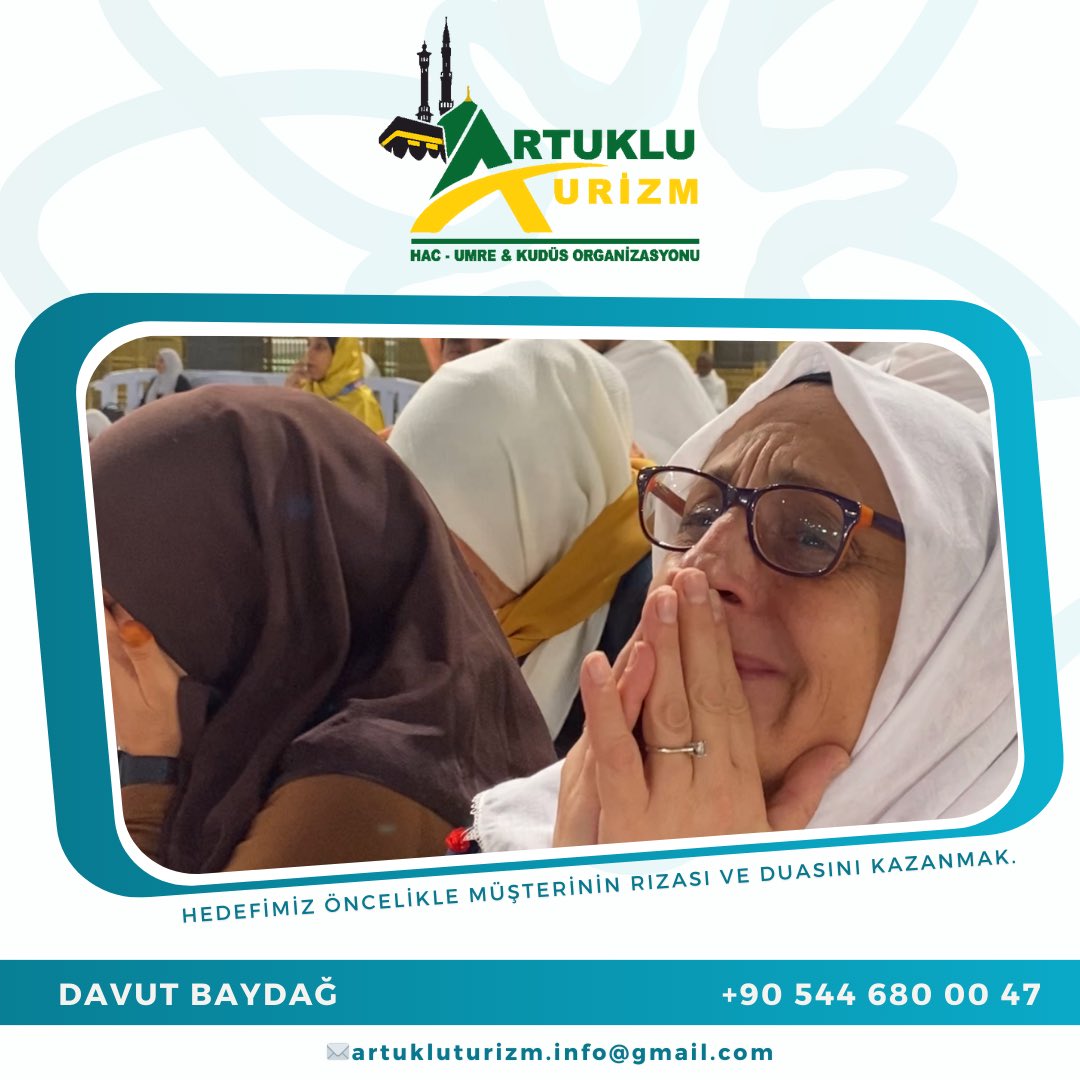 10 Ocak Grubu Kabe’yi İlk Görüşleri
-
Artuklu Turizm Hac-Umre &amp; Kudüs Organizasyonu
-
“Hedefimiz Öncelikle Müşterinin Duası ve Rızası Kazanmak.”
-
#mardin #kabe #mekke #medine #islam #umre #hac #peygamber #zemzem #dargeçit #nusaybin #kızıltepe #ömerli #midyat #derik #mazıdağı