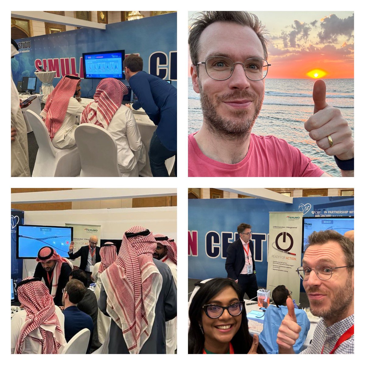 KardiologieHH's tweet photo. Brilliant Day 2️⃣with #Sim1Do1Teach1
Full #SimulationLab at #TCT_Plus_MiddleEast
🎯TAP Stenting
🎯TAVI (I learned a lot‼️)
Tomorrow Day 3️⃣ with:
❤️DK Culotte
❤️TAVI (Part 2)
#SACIS_Studio @mirvatalasnag @drptca
@crfheart https://t.co/Wht6uskz2x