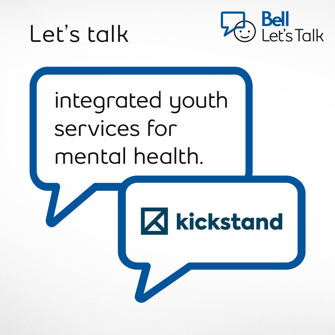 .@mykickstandca in Alberta is one of the many #BellLetsTalk partners creating real change in mental health. Take action by learning more about their work here: mykickstand.ca