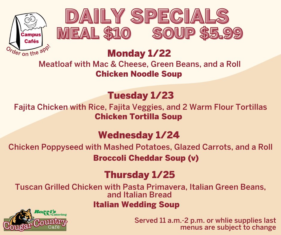 Join us for lunch next week.