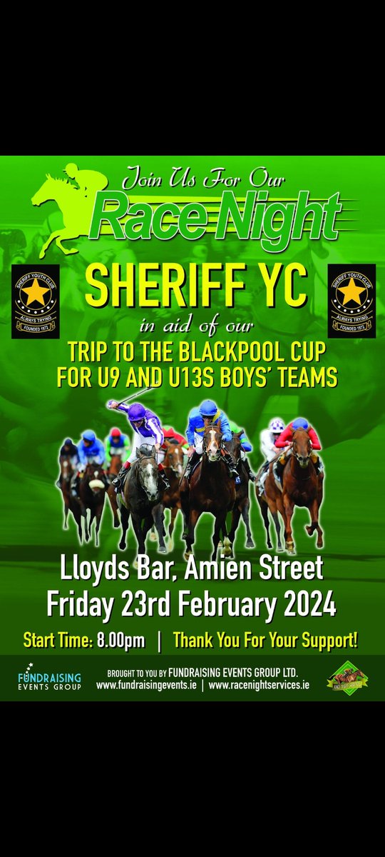 SheriffsNumber5's tweet photo. Anyone That's interested in sponsoring a race or advertisement page please get in touch #Blackpool24 #SYC @Sheriff_YC https://t.co/3NS0W8v5Sn