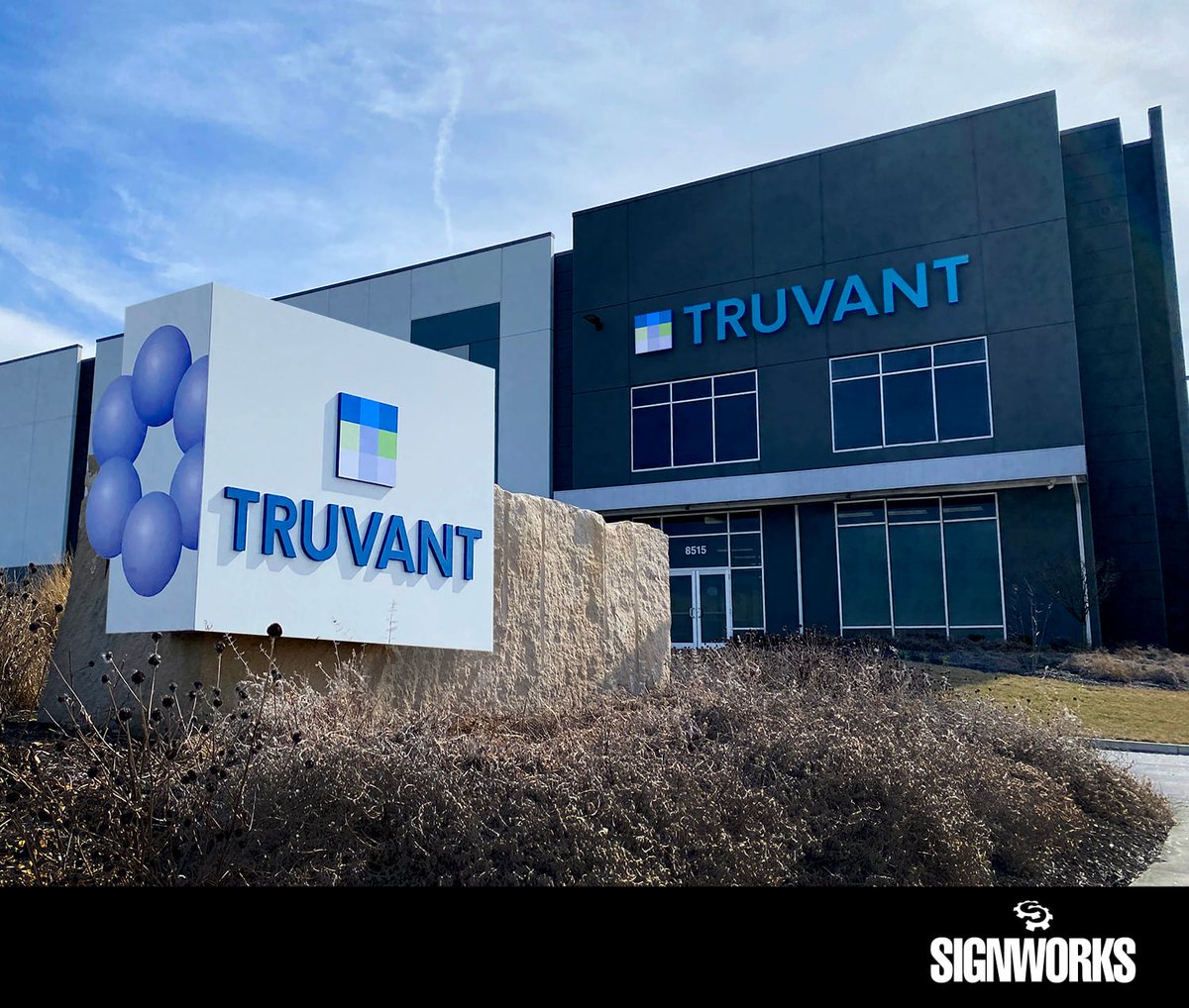 Thank you Truvant for trusting us with your brand!

What can we create for YOU?
SignworksThinks.com

#SignsOfSuccess #SignsInBusiness #MarketingWithSigns #EffectiveSigns #SignsThatWork  #SignsAndMarketing #Branding #Marketing #Signs