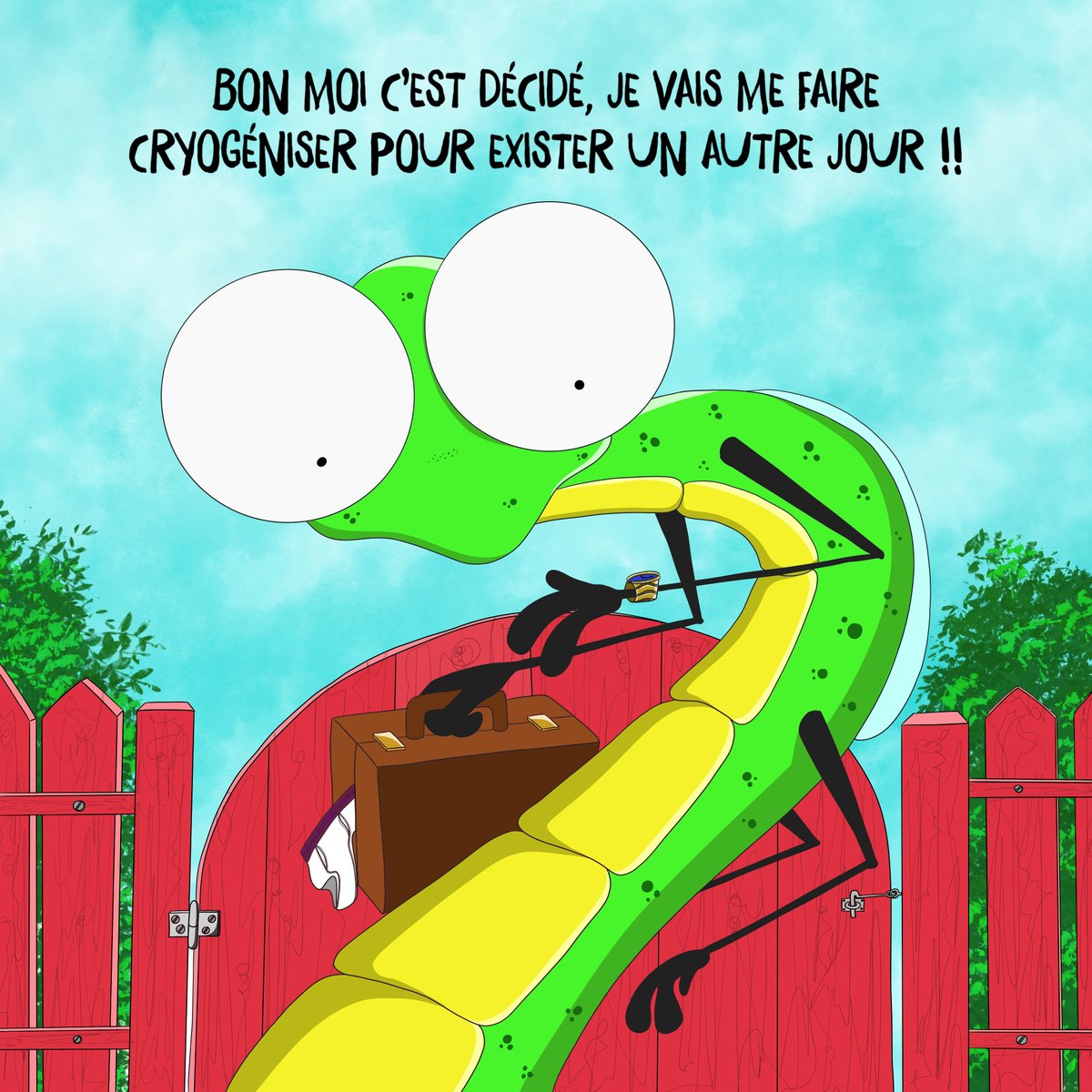 UnEphemere's tweet photo. Un nouveau monde dans plusieurs centaines de... jours ? 🌎
#cryogenisation #ephemere #dessins #sketchbookdrawing #croquis #illustrations #drawing #draw #sketcheveryday #instapic #bd #comics #artwork #instaartist #pictureoftheday #artist #webcomicstrip #funnyposts #humour https://t.co/ZAGfbKEDeX