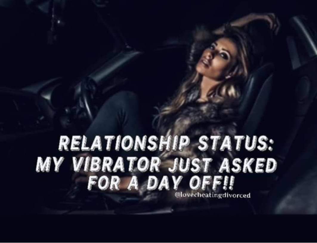Not a chance 😂😂 @staysingle #vibrator #horny