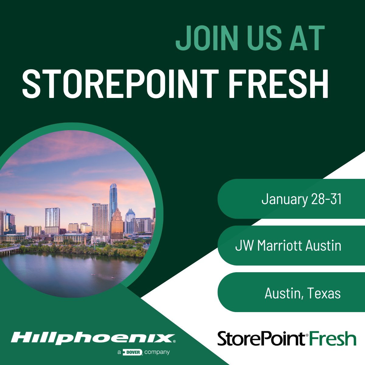 Looking for ways to navigate food retail challenges in a way that is dependable, scalable, and sustainable? Join us at #storepointfresh to discover how our dependable whole-store solutions can help you stay competitive and future-focused! 

#FoodRetail #RetailSolutions