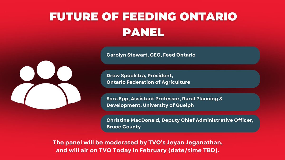 📢Exciting news! <a href="/drew_spoelstra/">Drew Spoelstra</a>, <a href="/OntarioFarms/">Ontario Federation of Agriculture</a> President, will be at #ROMA2024 this Sunday on a panel moderated by <a href="/JeyanTVO/">Jeyan Jeganathan</a> discussing the Future of Feeding Ontario – focusing on the latest food security challenges &amp; how communities can collaborate to provide better support