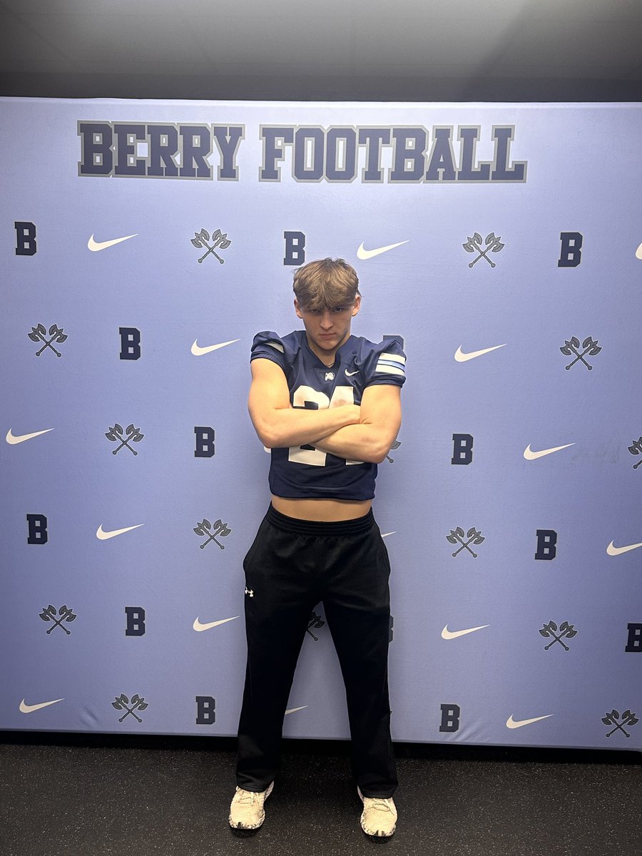 Clay Boatman (@clayb_2406) on Twitter photo Amazing visit today at Berry! Thank you coaches for all the love shown today. Absolutely amazing time ! <a href="/FB_CoachElliott/">Joel Elliott</a> <a href="/BerryFootball/">Berry Football</a> <a href="/BCCoachK/">Tony Kunczewski</a> Amazing visit today at Berry! Thank you coaches for all the love shown today. Absolutely amazing time ! <a href="/FB_CoachElliott/">Joel Elliott</a> <a href="/BerryFootball/">Berry Football</a> <a href="/BCCoachK/">Tony Kunczewski</a>