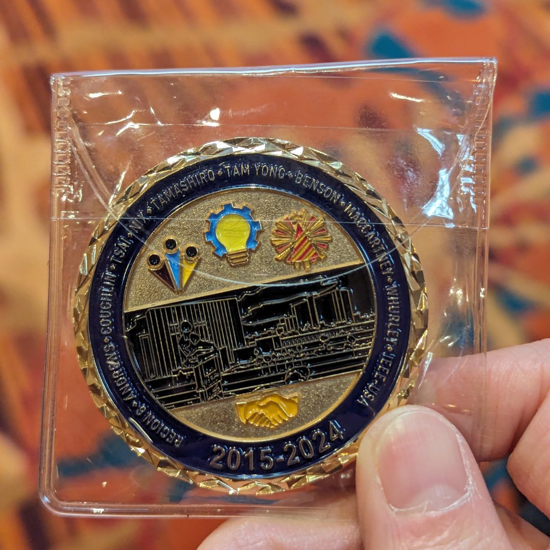 ieeerisingstars's tweet photo. To commemorate our ten year anniversary, everyone who attended this year got a digital badge from @IEEE Educational Activities Certificates !  We're so happy to see people are showing off their pride of attendance! Thank you to @IEEE - Region 6 for sponsoring this effort! https://t.co/LIoXSsdCdr