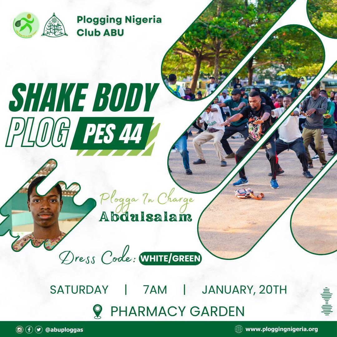 abuploggas's tweet photo. Come and shake off laziness🤸‍♀️ 
Tune in to the latest episode for an adventure filled with fitness, fresh air, and of course, trash-picking. Join us as we plog our way to a cleaner, healthier &amp; greener environment 🌱💚

#ploggingnigeriaclub
#ploggingclubabu
#wekeepfittokeepclean https://t.co/iPw8gnecvv