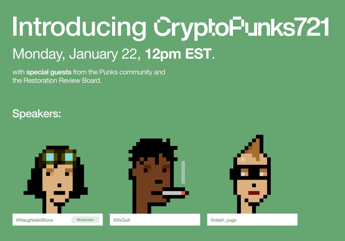 CryptoPunks tweet media