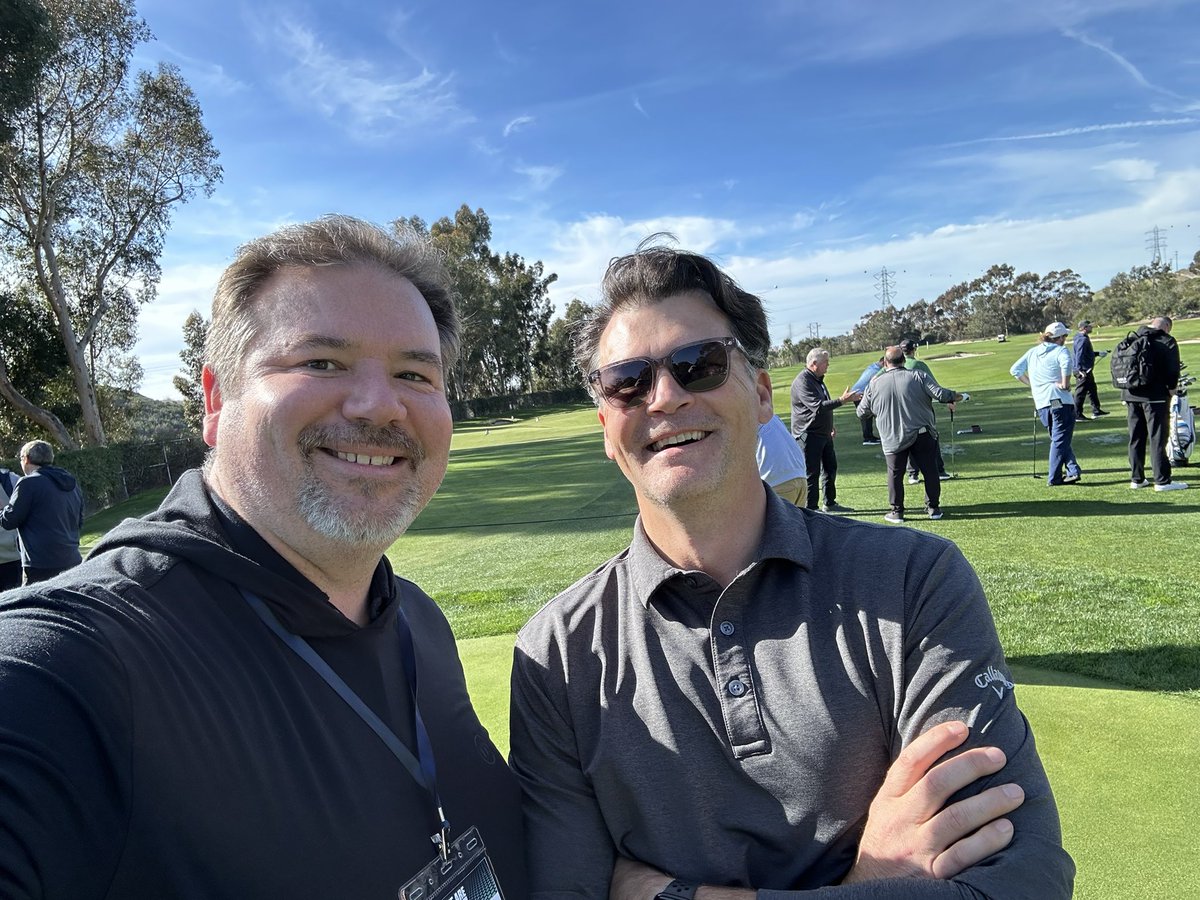 Mikegondos's tweet photo. Absolutely amazing day at the Eli Callaway Performance Center during the Golf Galaxy Product Expo. Great results with the new Callaway Paradym AI Smoke product line. Thank you @vgolfman and the entire Callaway staff! https://t.co/uHRArvfOL3