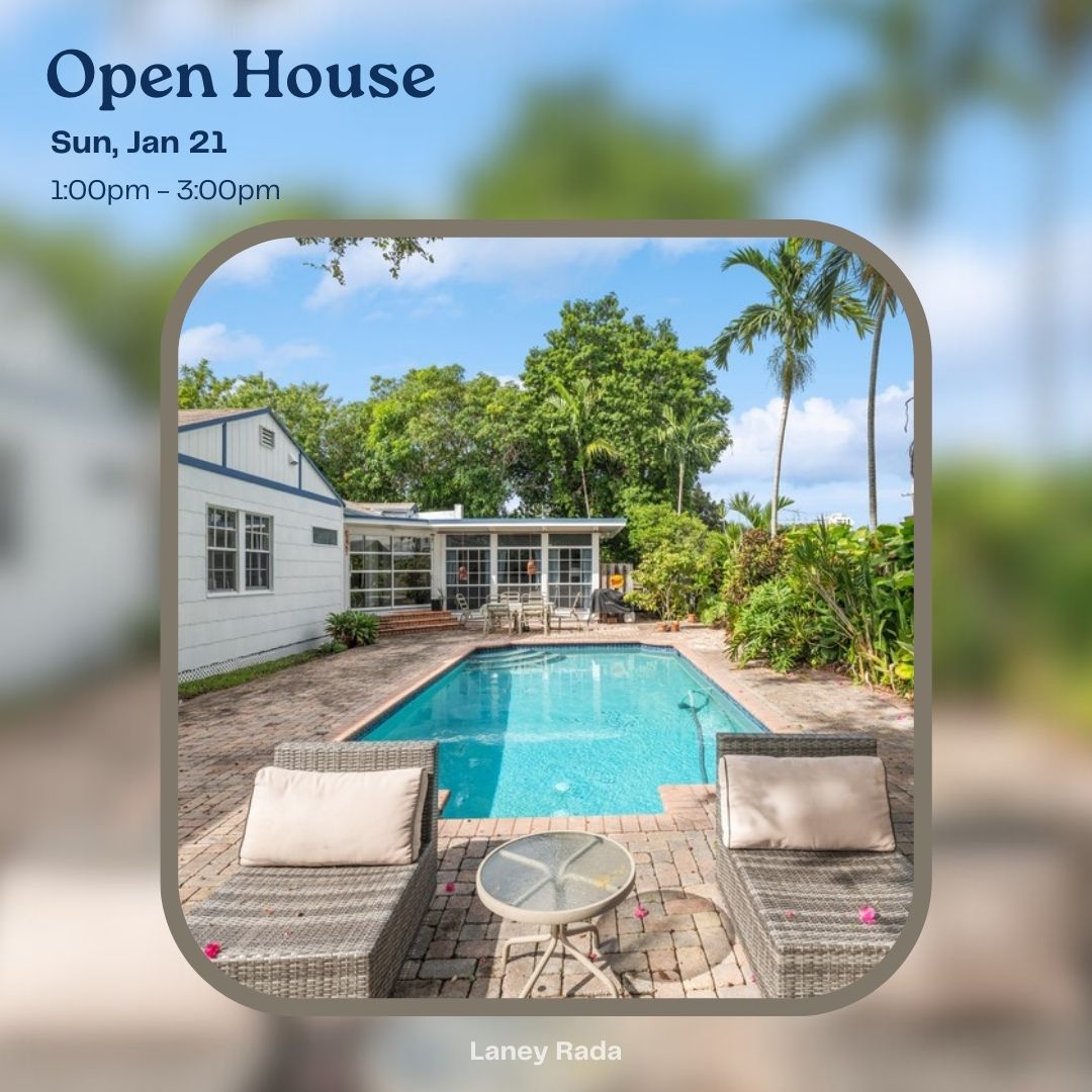 Open House
3531 SW 13th St, Coral Gate, Miami
List Price $1.350.000

#coralgate #miami #CoralGables #coralgableshome #openhouse #openhouseweekend #laneyrada #DouglasElliman #ellimanagents #miamirealestate #realestate #florida #floridarealestate #luxuryrealestate #LuxuryListings