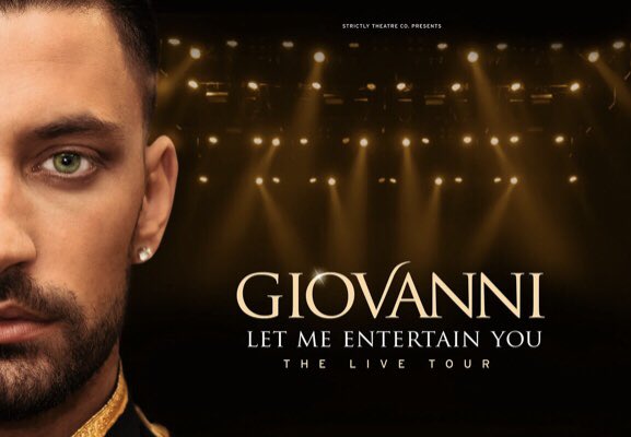 Good luck to <a href="/pernicegiovann1/">Giovanni Pernice</a> for his Let Me Entertain You The Live Tour, Tickets are available here, Get yours now, giovannipernice.com/2024-tickets