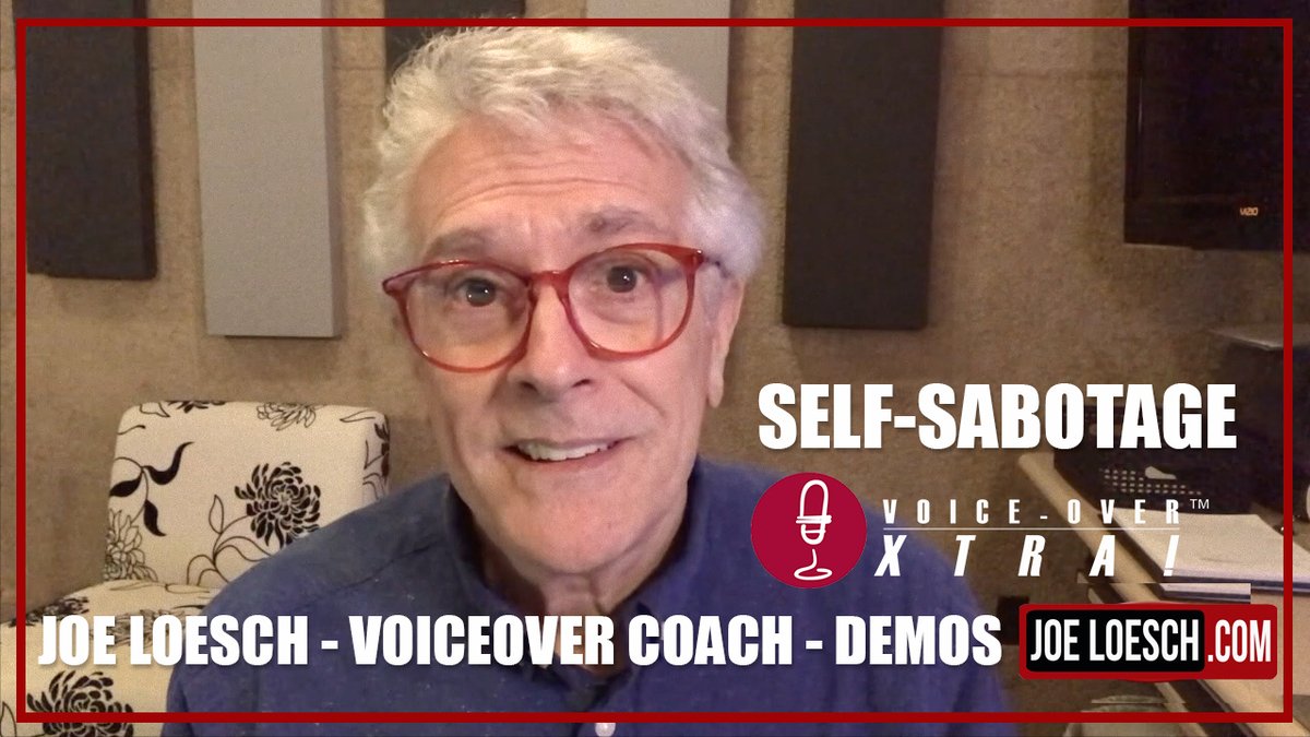 VoiceOverXtra's tweet image. MO-JOE Friday Video - How To Self-Sabotage A Voice Over Career, by Joe Loesch ... bit.ly/MOJOEFridayVid…
Don't "Shoot yourself in the foot"! In today's #MOJOE FridayVideo, top voice actor/coach #JoeLoesch tells how avoid self-sabotaging your #voiceover #career ... #voiceovers