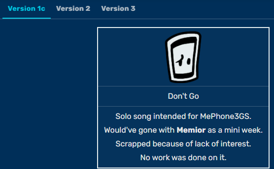 ObjectAnthology's tweet photo. here's all the scrapped song stuff! go check it out on the wiki! (1/2) https://t.co/hE33h4EO2h