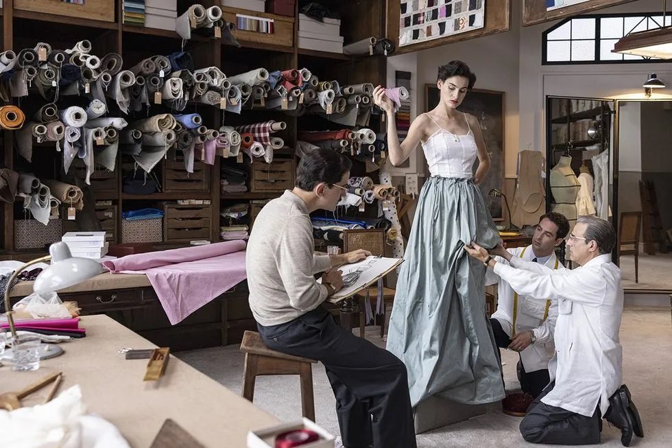 pradapearll's tweet photo. some of the iconic cristóbal balenciaga archives that were present in the mini series about him  —  a thread 🤍 https://t.co/k9BrXTz8YH