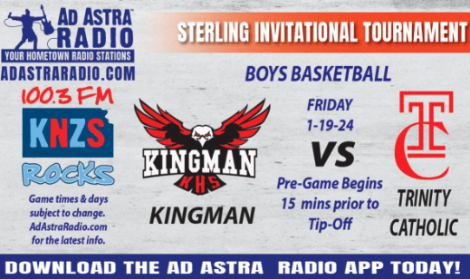 Listen to tonight's Kingman basketball game if you are not able to make it in person.