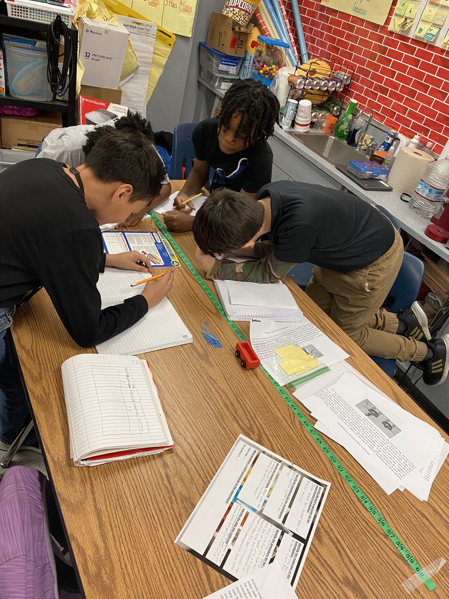 ddp4jc's tweet photo. Students designing and conducting investigations on force. @Carter_AISD keep it up Mrs. Robins and Mr. Lopez! 🔥 https://t.co/T5qvzwnrEg