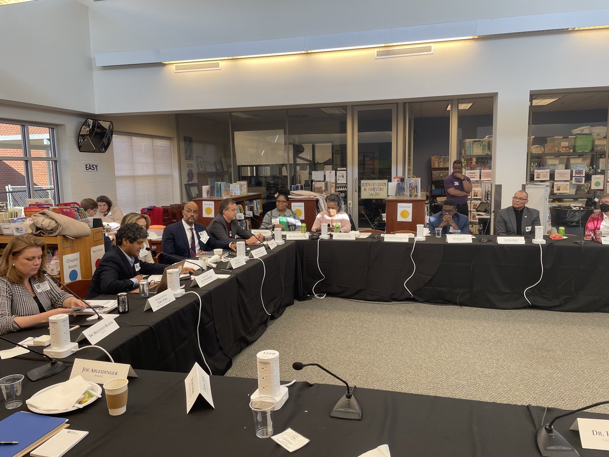Hunt_Institute's tweet photo. And to conclude, @jay_chaudhuri closes out our third and final meeting. Be sure to follow @Hunt_Institute and stay tuned for a full report of recommendations from the working group. #NCSTEMAccess https://t.co/ouXcQvHnSa